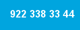 922 338 33 44 922 338 33 44